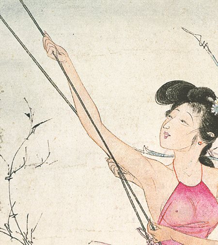 九寨沟-胡也佛的仕女画和最知名的金瓶梅秘戏图